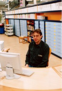 peter in bibliotheek capelle