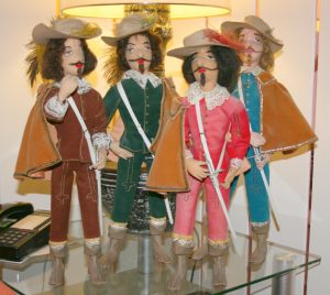 De vier musketiers van tante Marijke