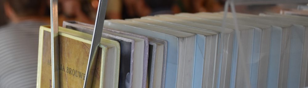 Boeken in een kast